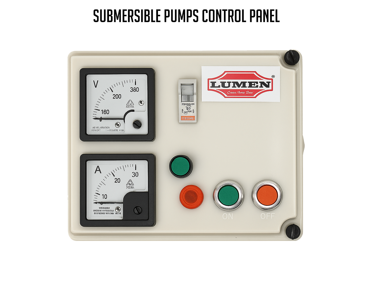 Submersible Pumps Control Panel