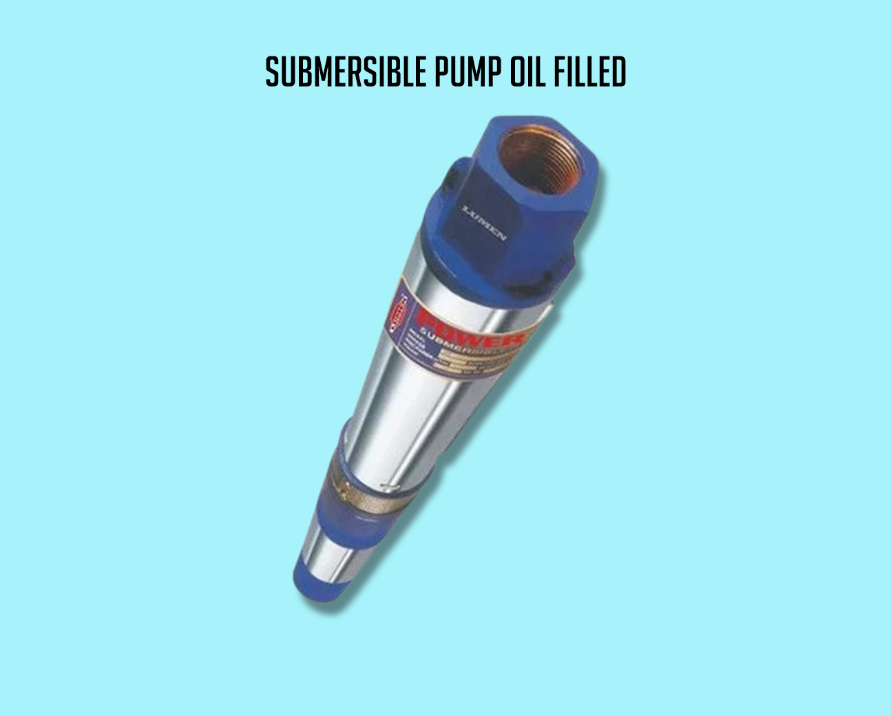 Submersible Pump Oil Filled